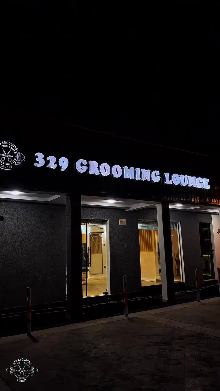 329 Grooming Lounge storefront in Ikorodu
